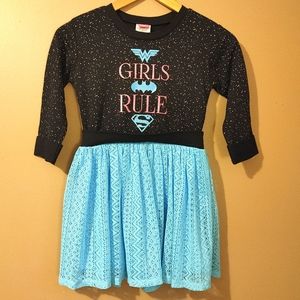 DC Girl's casual sweatshirt dress